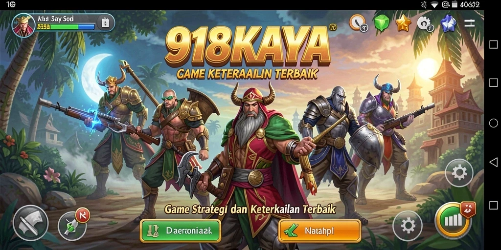 Tampilan gameplay menarik dan penuh strategi di 918KAYA.