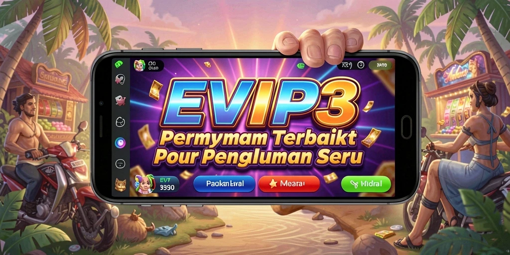 Screenshot gameplay EVIP3 menampilkan pengalaman slot yang seru dan menarik.