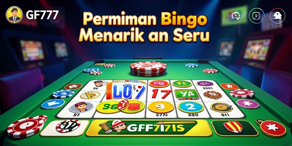 Tampilan gameplay Bingo yang seru dan interaktif.
