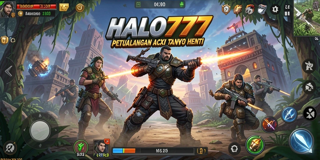 Gameplay action HALO777 yang mendebarkan dan penuh tantangan.