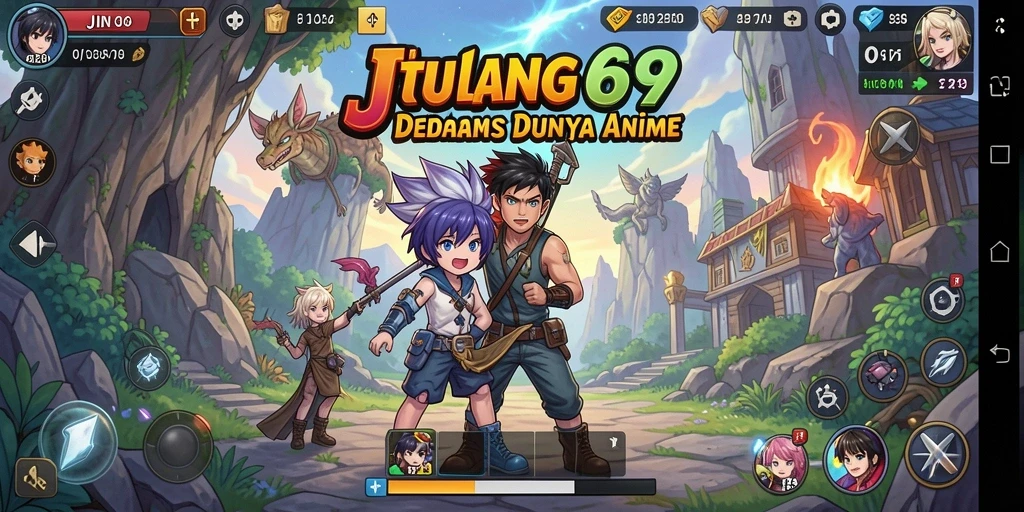 Gameplay seru dalam <strong>JIN69</strong> yang menampilkan karakter anime favorit.
