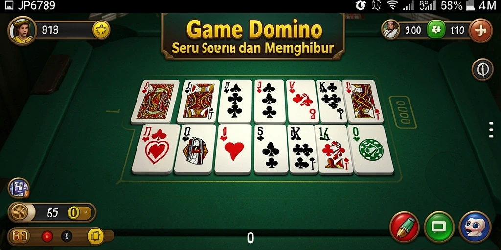 Gameplay seru JP6789 dengan domino yang menarik.