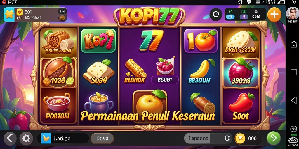 Screenshot gameplay KOPI77 yang menarik dan interaktif.
