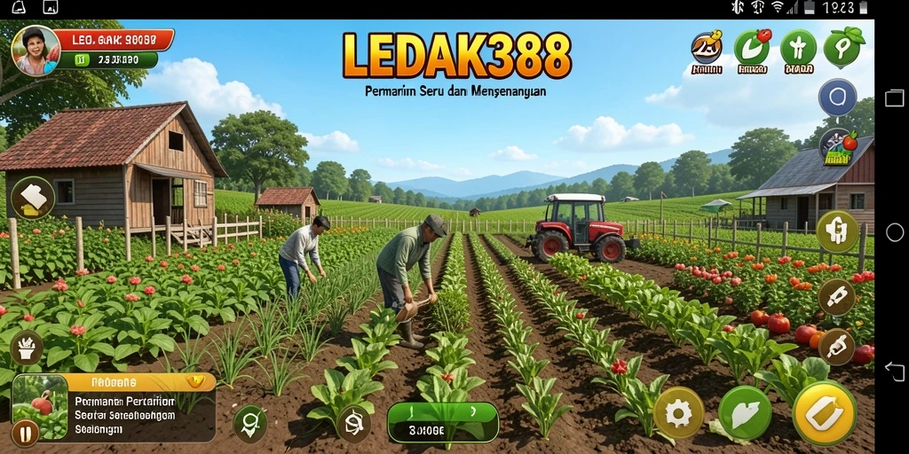 Gameplay menakjubkan di daerah pertanian LEDAK388.