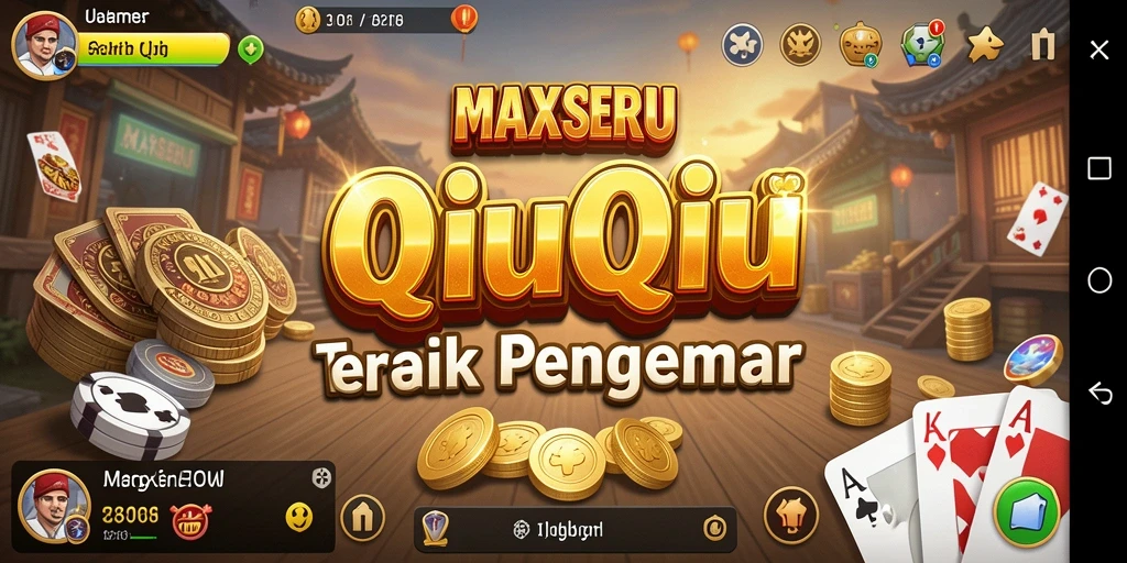 Screenshot gameplay QiuQiu yang menarik dan penuh tantangan.