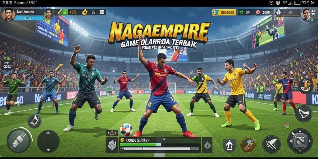 Tangkapan layar utama NAGAEMPIRE dengan gameplay seru dalam olahraga.