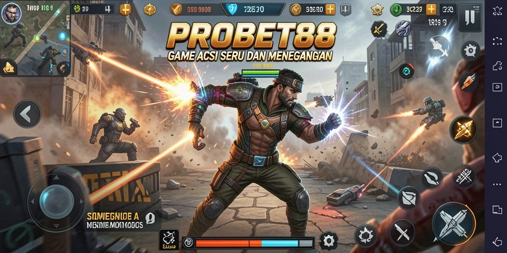 Gameplay PROBET88 yang seru dan mendebarkan ditampilkan di sini.