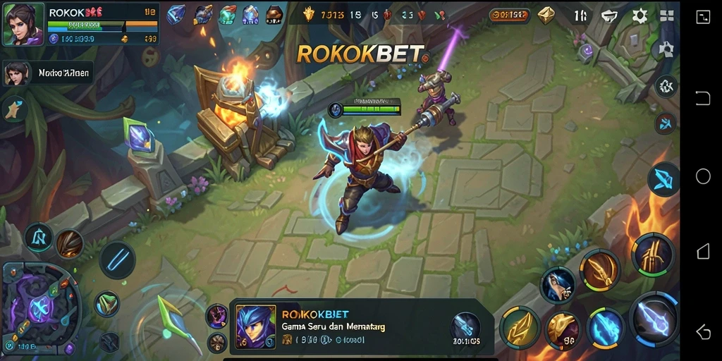 Gameplay menarik dalam ROKOKBET dengan aksi penuh strategi.