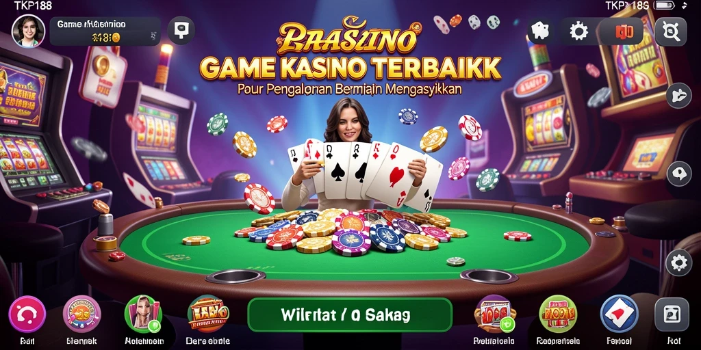 Tampilan antarmuka dan gameplay menarik di TKP188.