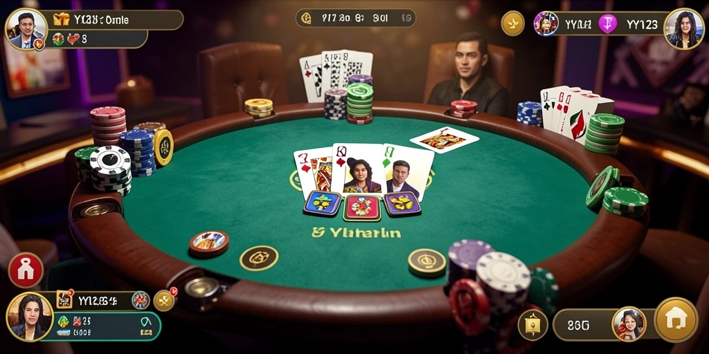 Tampilan gameplay seru dari YY123 yang memukau.